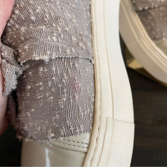 AGL Attilio Guisti Leombruni Marble Bow Slip-On Platform Sneakers EU 42 US 12 - Picture 11 of 11